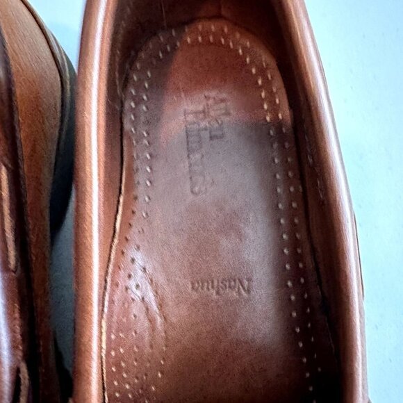 Allen Edmonds Nashua Loafer Mens Size 9  Brown Leather Rubber Sole Tassel main image 10